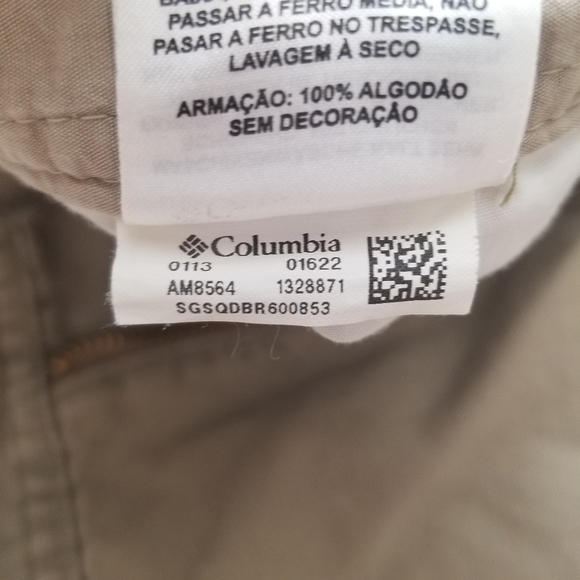 Columbia Ultimate Roc Omni-Shield Beige Pants 38X34 - Picture 8 of 15